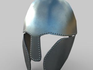 Warrior helmet Modelo 3D