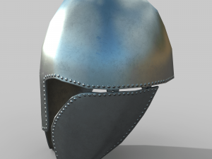 Warrior helmet Modelo 3D