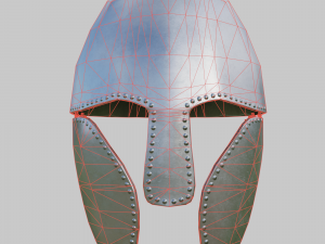 Warrior helmet Modelo 3D