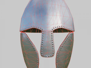 Warrior helmet 3D Model