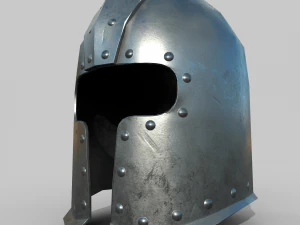 Warrior helmet 2 3D Model