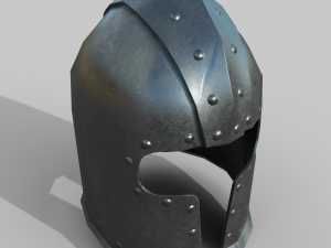 Warrior helmet 2 3D 모델