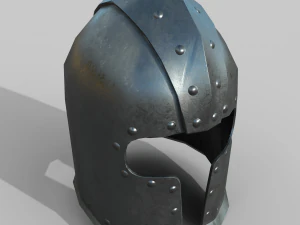 Warrior helmet 2 3D Model