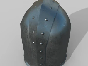 Warrior helmet 2 3D Model