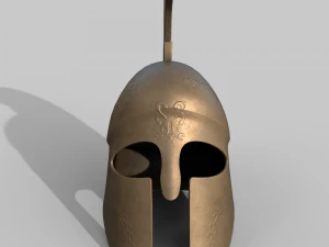 Greek helmet 3D Model