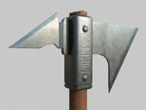 Warrior axe 3D Модель