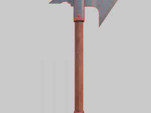 Warrior axe 3D Модель