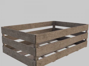 caja de madera Modelo 3D