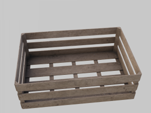 Wooden box 3D मॉडल