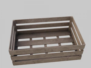 Wooden box 3D Model