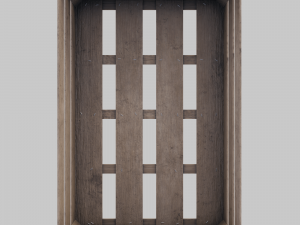 Wooden box 3D मॉडल