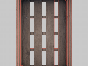 Wooden box 3D मॉडल