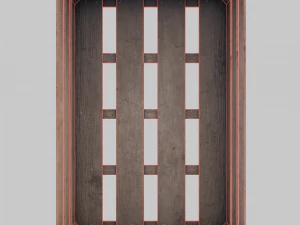 Wooden box 3D Model