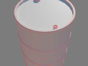 Barrels 200 liters 3D 模型