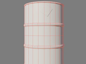Barrels 200 liters 3D Model