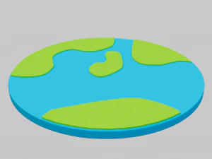 Earth model 3D Model