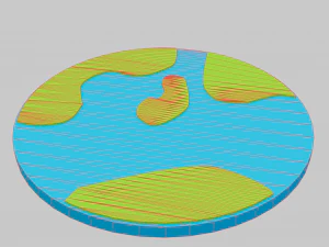 Earth model 3D Model