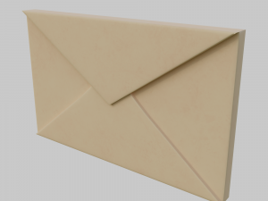 Email icon 3D Model