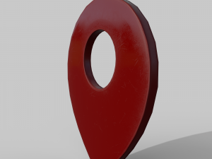 Map icon 3Dモデル