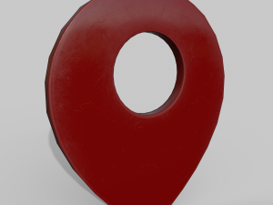 Map icon 3Dモデル