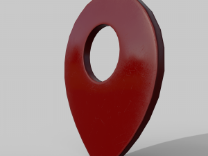 Map icon 3Dモデル