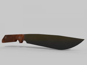 Kitchen knife 3D Model