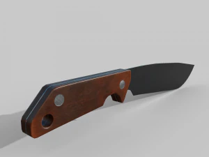 Kitchen knife 3D Model