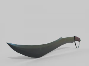 Pirat saber 3D Model