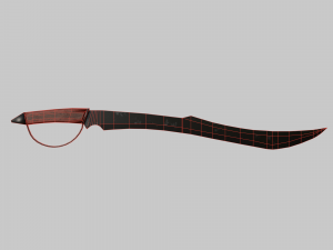 Pirat saber Modello 3D