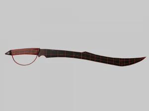 Pirat saber 3D Model
