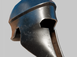 Spartan helmet Model 3D