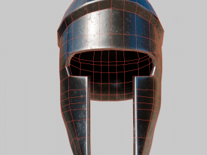 Spartan helmet Model 3D