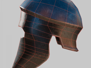 Spartan helmet Model 3D