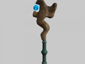 Magic staff 3D Model