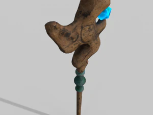 Magic staff 3D Model
