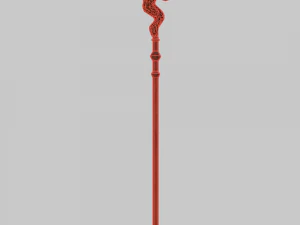 Magic staff 3D Model