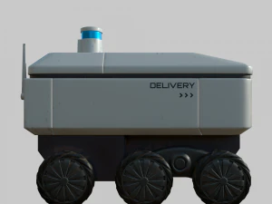 Rob&ocirc; de entrega Modelo 3D