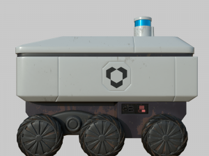 Delivery robot Modelo 3D