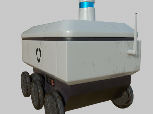 Delivery robot Modelo 3D
