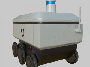 Delivery robot 3D Model