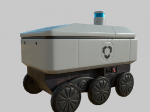 Delivery robot Modelo 3D