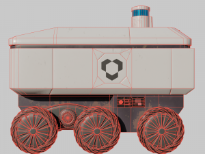 Delivery robot Modelo 3D