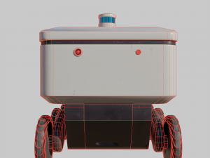 Delivery robot Modelo 3D