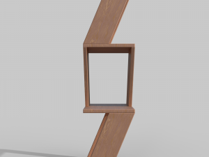 Wall shelf concept 3D Model