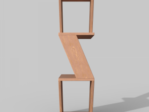 Wall shelf concept 3D Model