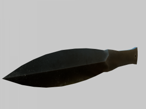 Throwing Knife 3D Model