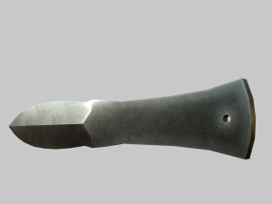 Throwing Knife 3D Model