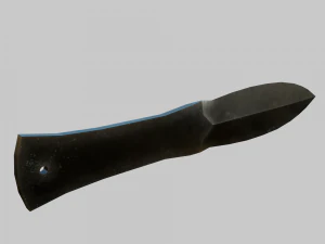 Throwing Knife 3D Model