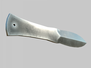 Throwing Knife 3D Model