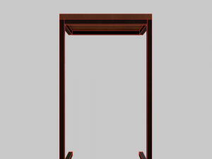 Table Hierro Madera Fullconfort 3D Модель